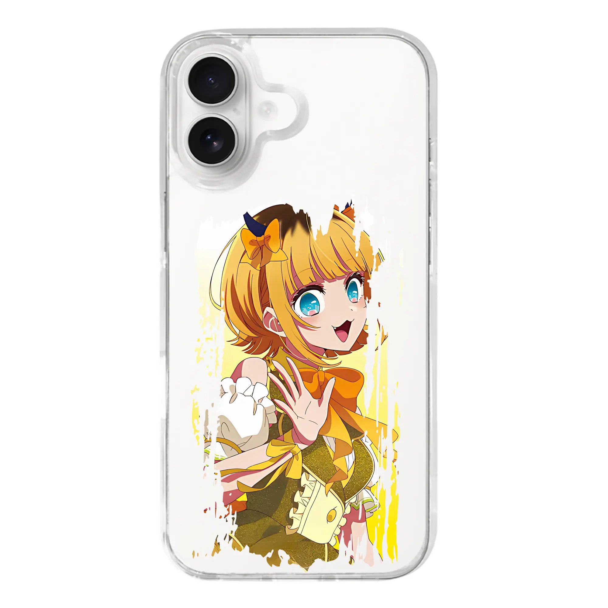 推しの子 グッズ,MEMちょ - iPhone 17シリーズ 透明スマホケース – 薄型・耐衝撃・精密フィット保護カバー